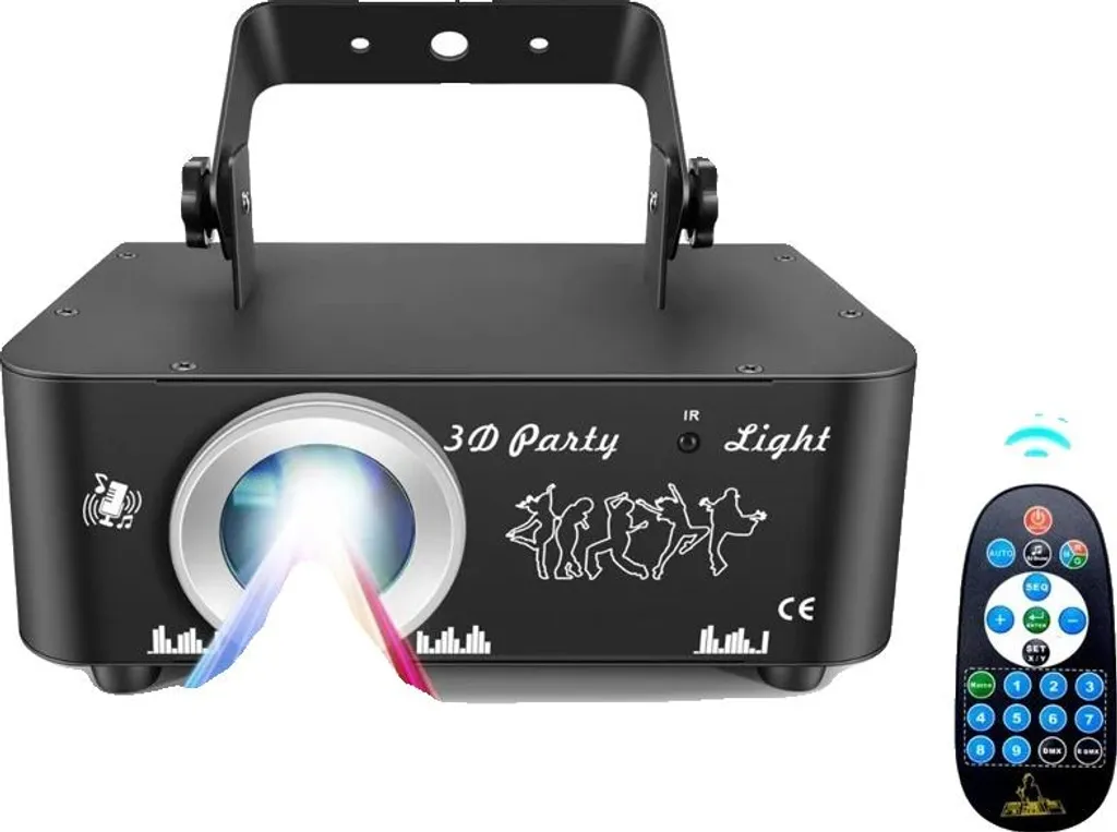Projecteur laser RVB DMX : finissez-en avec les ambiances ternes - 220V