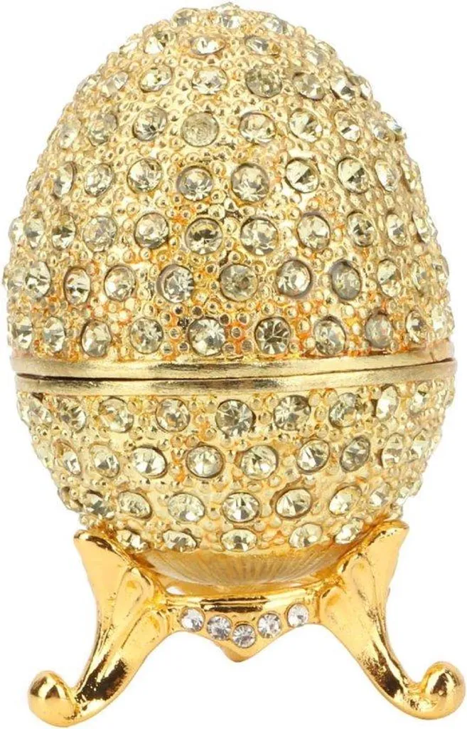 Boîte à bijoux œuf de Pâques vintage : le cadeau idéal pour collectionneur