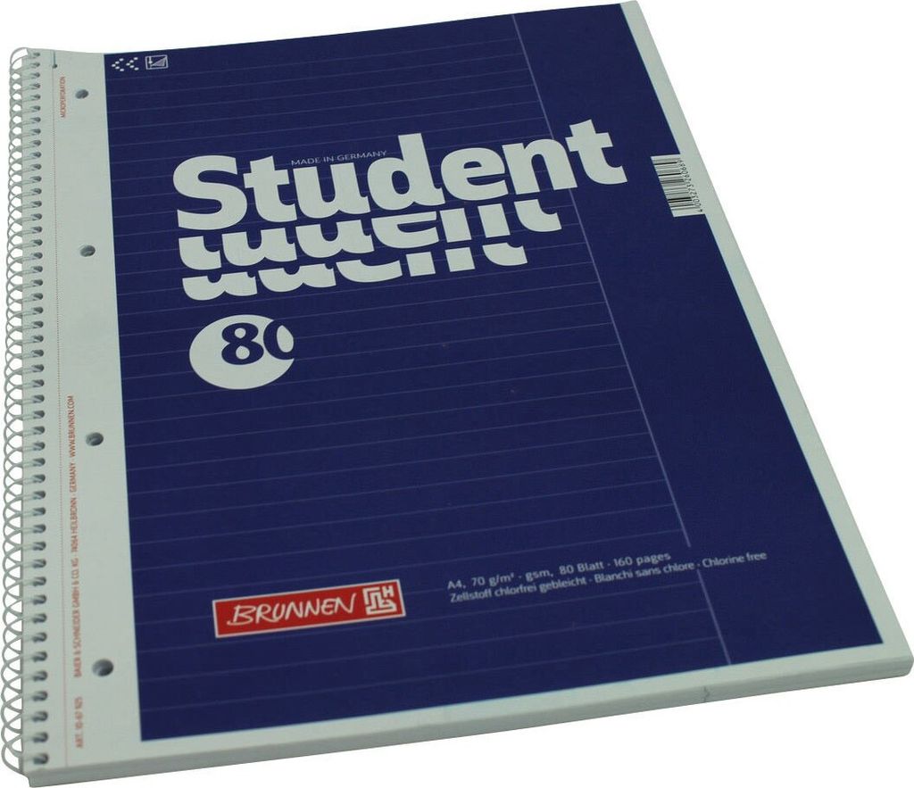 Collegeblock liniert 25 A4 ECF Produktbild 