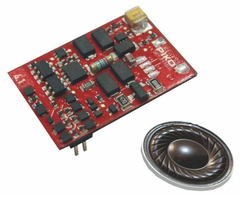 PIKO SmartDecoder 4.1 Sound Ae4/7 BBC PluX22 & Lautsprecher 56478