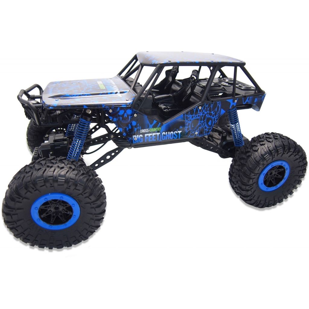 Amewi RC Crawler Crazy Rock 4WD 1:10 RTR blau            Produktbild 