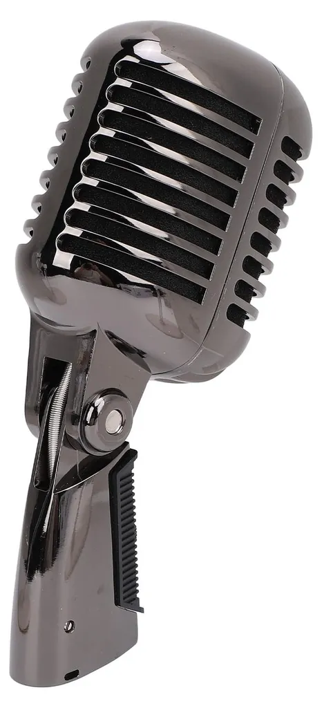 Microphone rétro pour podcast et scène dynamique cardioïde universel