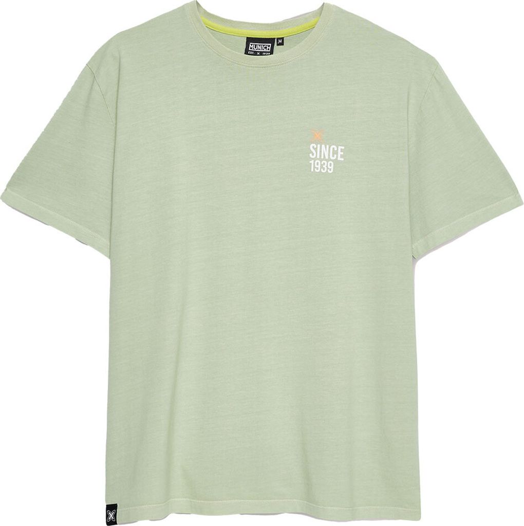 Munich Regular Kick Off Lifestyle Kurzarm-t-shirt Grün S Mann Grün S