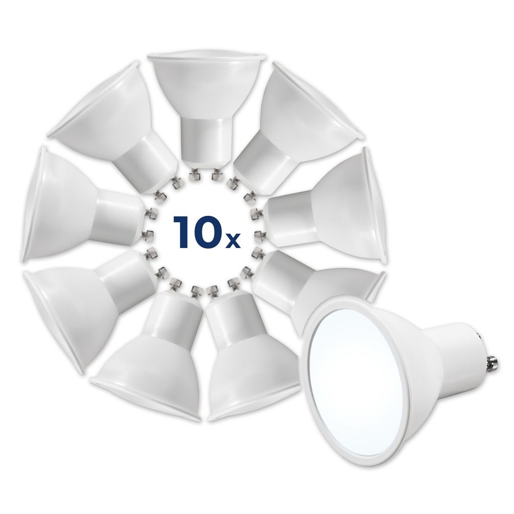 McShine - Faretto LED GU10 bianco luce diurna | MS-60-10| Immagine del prodotto 