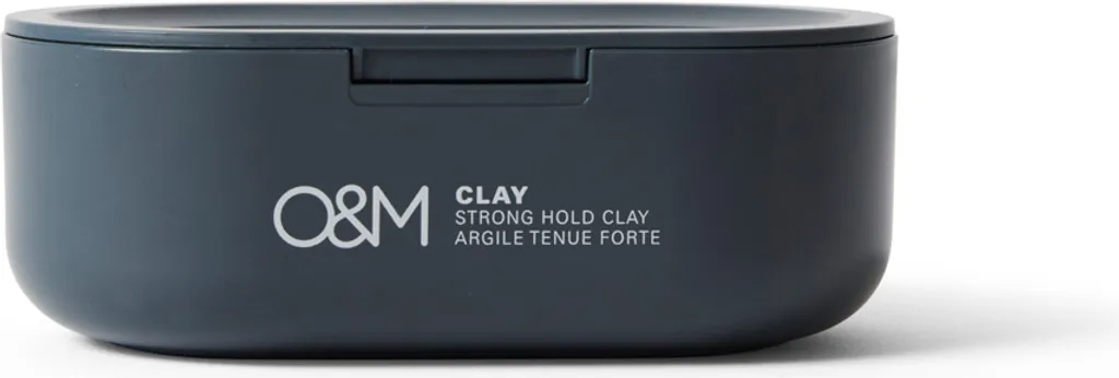 O&M Clay 100g Fixation Mate Anti-Brillance pour Cheveux Difficiles