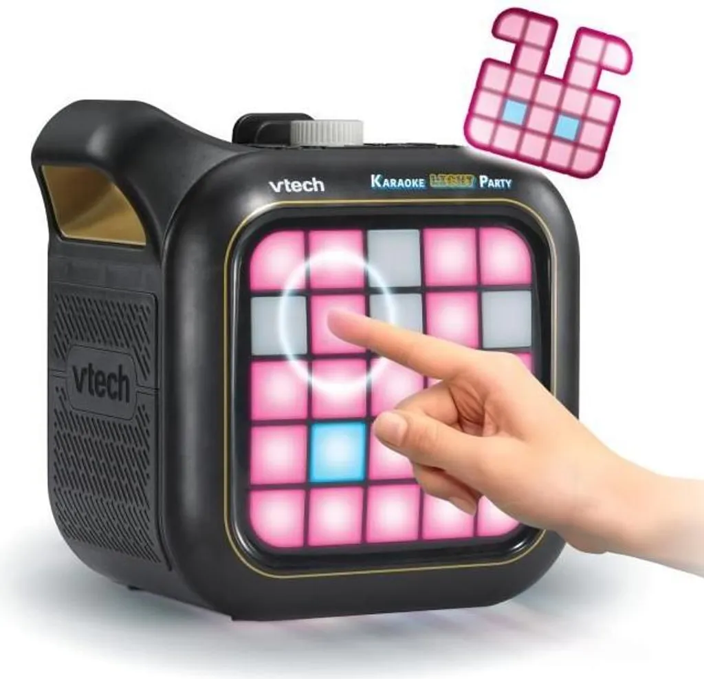 Vtech Karaoke Light Party Multicolore avec Micro et Effets Lumineux