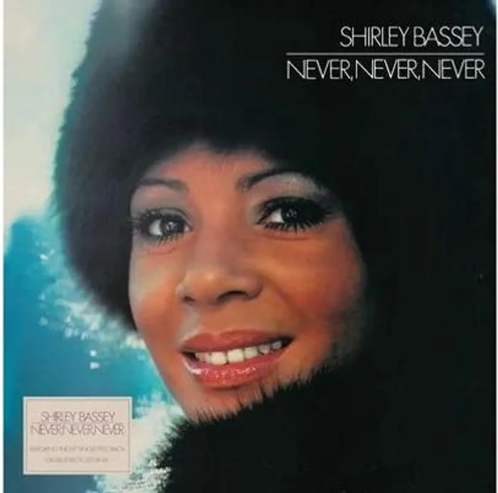 Shirley Bassey Never Never Never : Vinyle Bleu Recyclé sans Bruit Fond