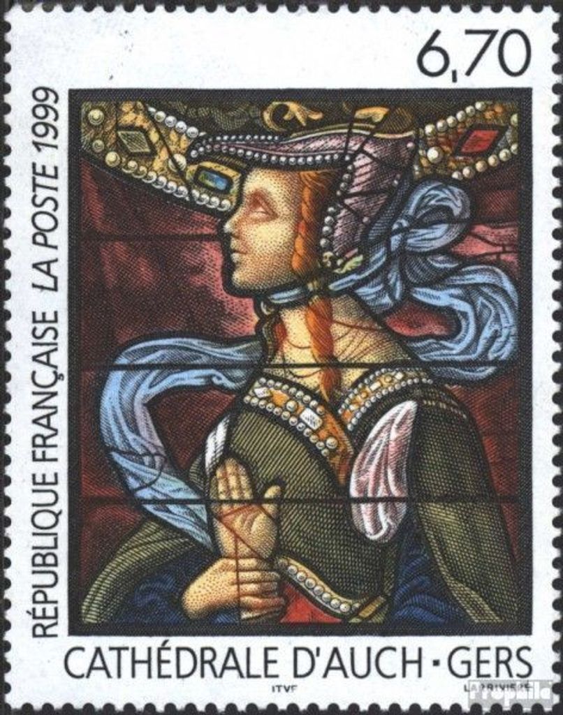 Briefmarken Frankreich 1999 Mi 3396 (kompl.Ausg.) Produktbild 