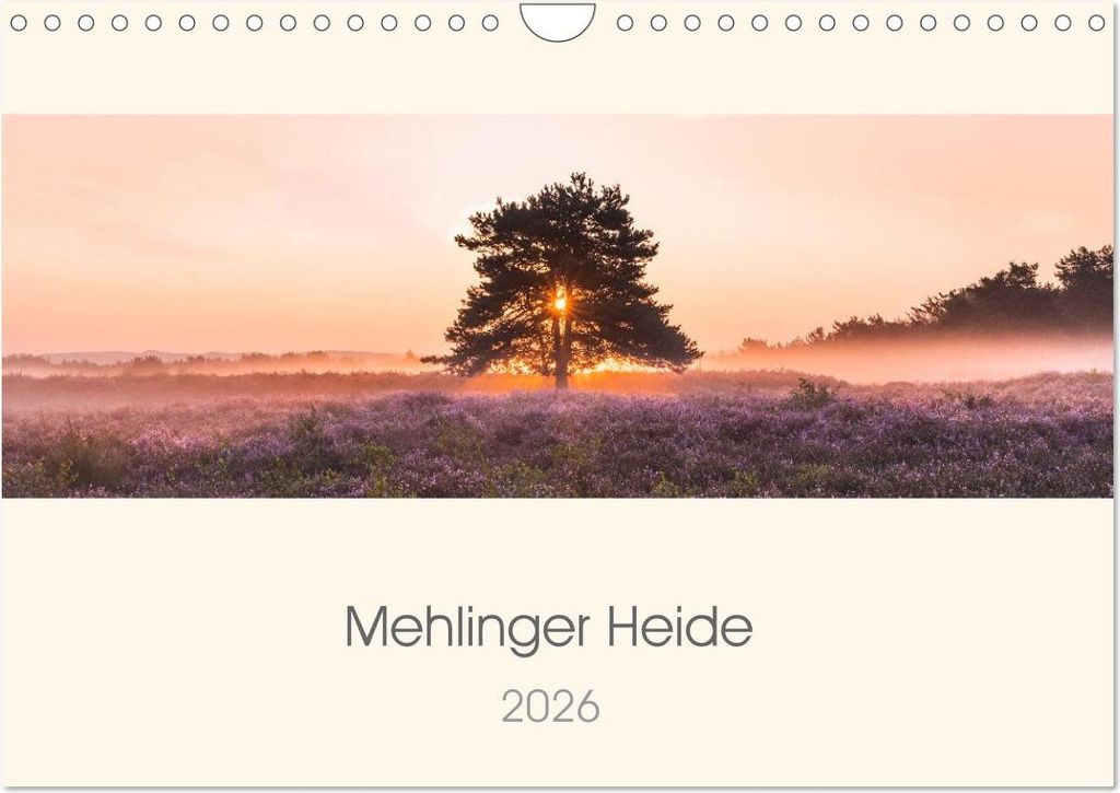 Mehlinger Heide (Wandkalender 2026 DIN A4 quer), CALVENDO Monatskalender