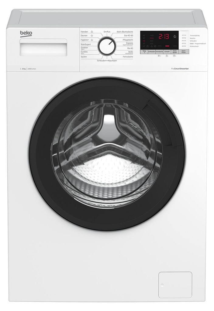 Beko WLM81434NPSA Waschmaschine Weiß 8kg StainExpert Produktbild 