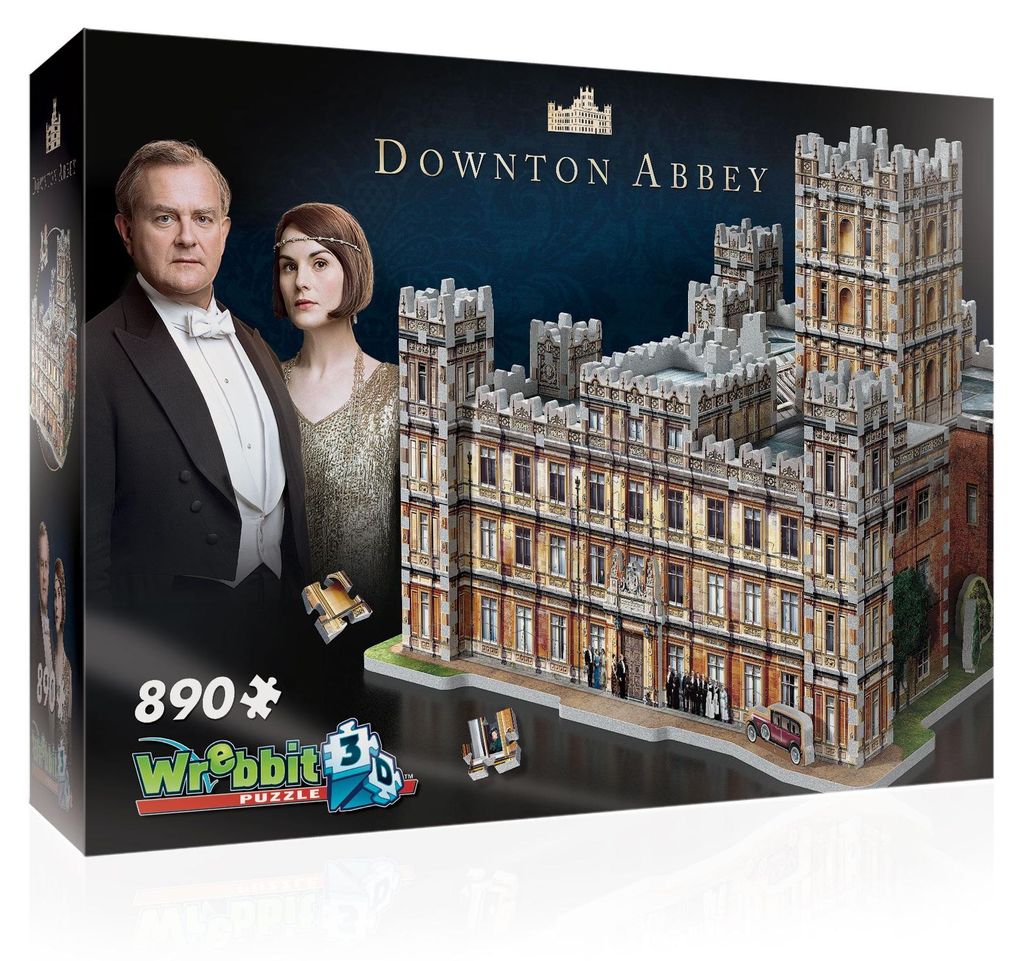 Wrebbit Wrebbit Puzzle 3D - Downton Abbey (890) Immagine del prodotto 