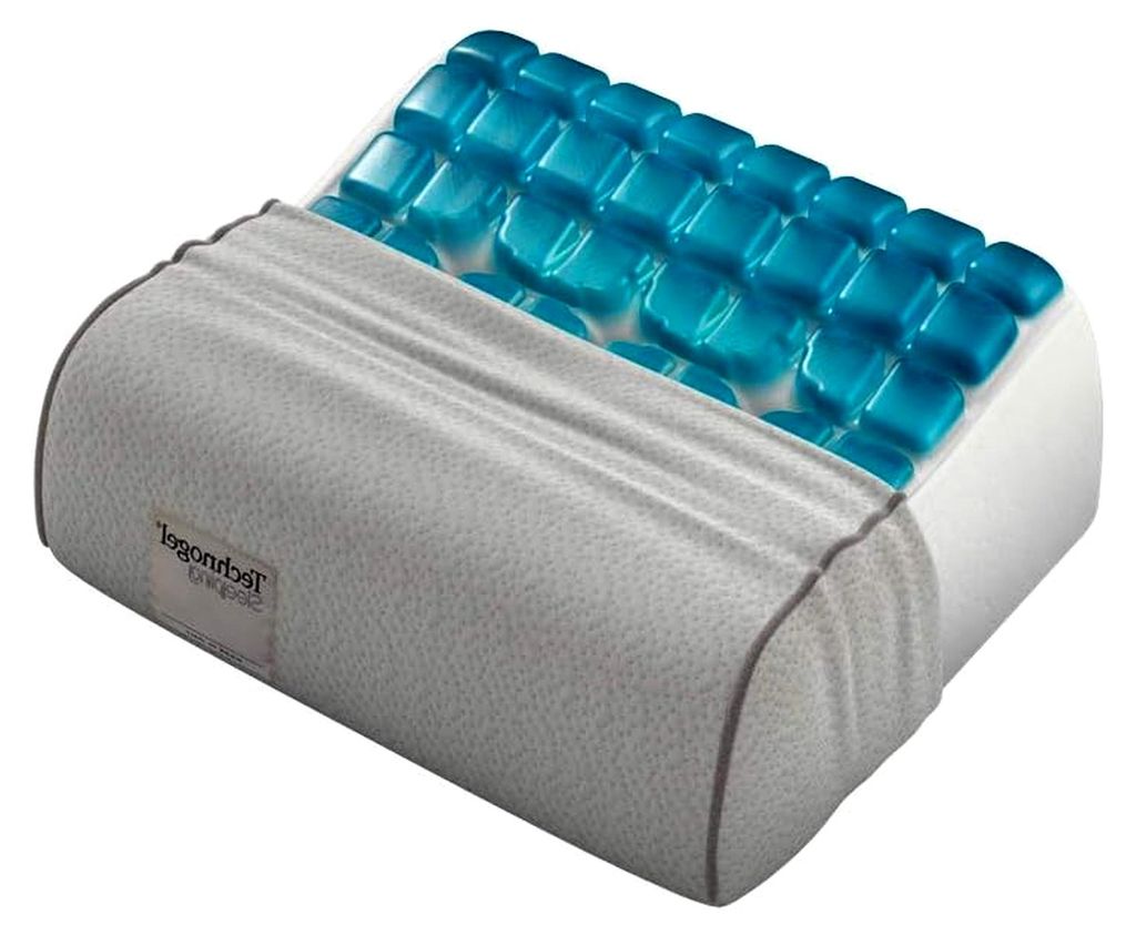 Original Travel Anatomic Orthopädisches Nackenstütz-Kopfkissen Antibakteriell,HWS-Gel-Kissen für Rücken-& Seitenschläfer inkl. Kissenbezug 33x...
