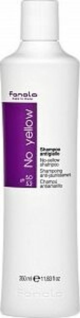 Fanola No Yellow Shampoo Shampoo für platinblondes und Produktbild 