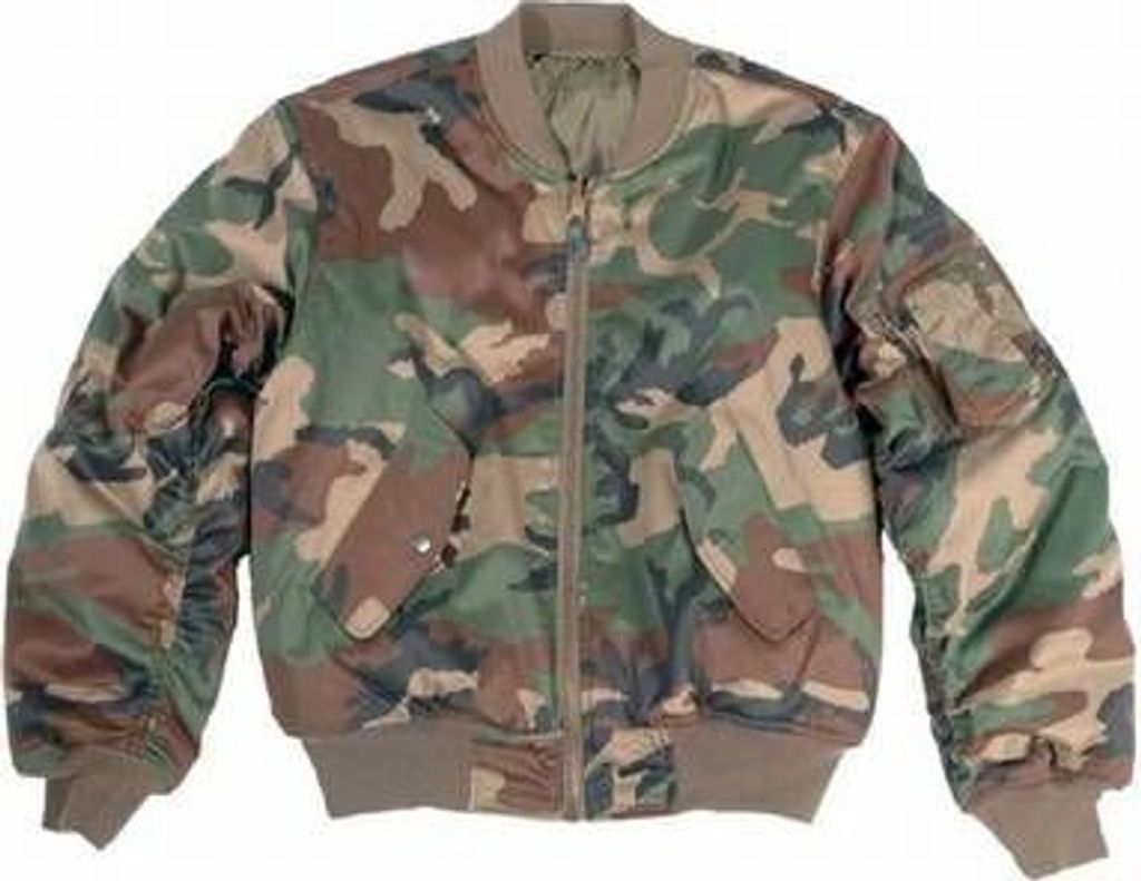 US Fliegerjacke MA1 woodland, M Zdjęcie produktu 