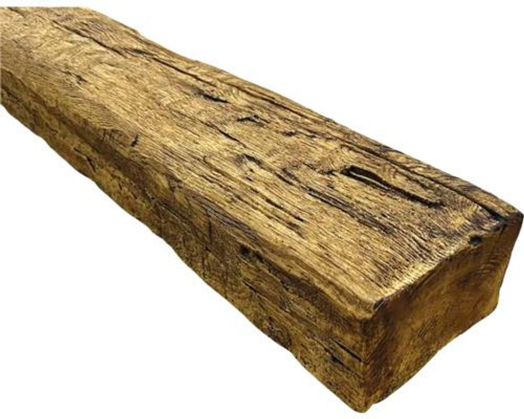 Umělý trámPolyuretanimitace dřeva dutý světlý 20x13cm x 4m Obrázek produktu 