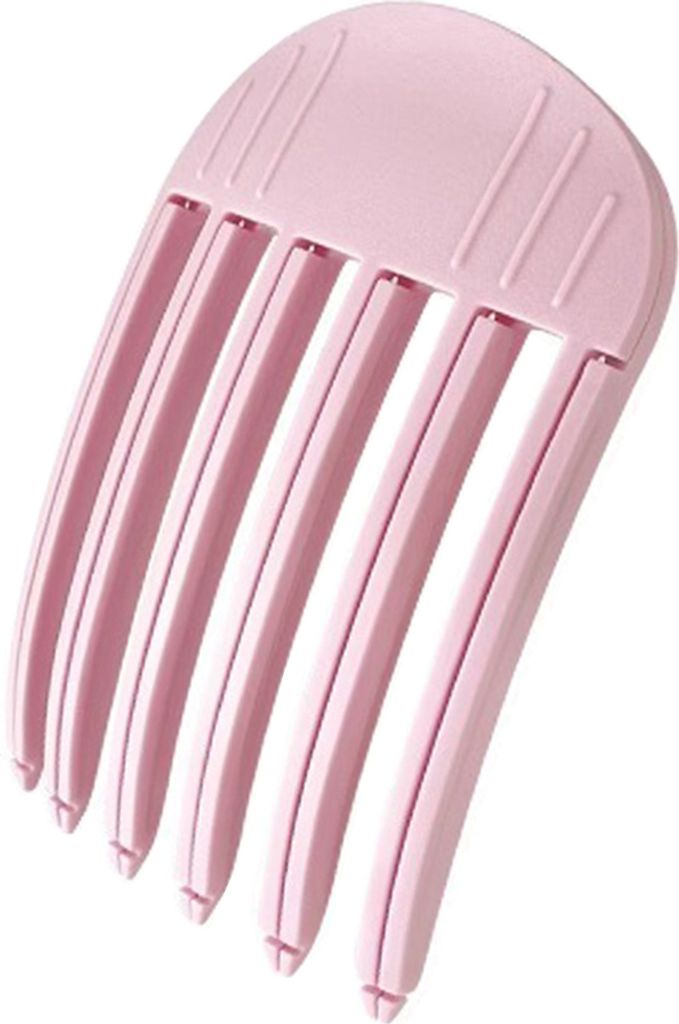 Unsichtbarer Haarclip-Kamm aus Kunststoff für natürliches Volumen und flauschiges Styling, hebt den Haaransatz an und ist hitzebeständig.
