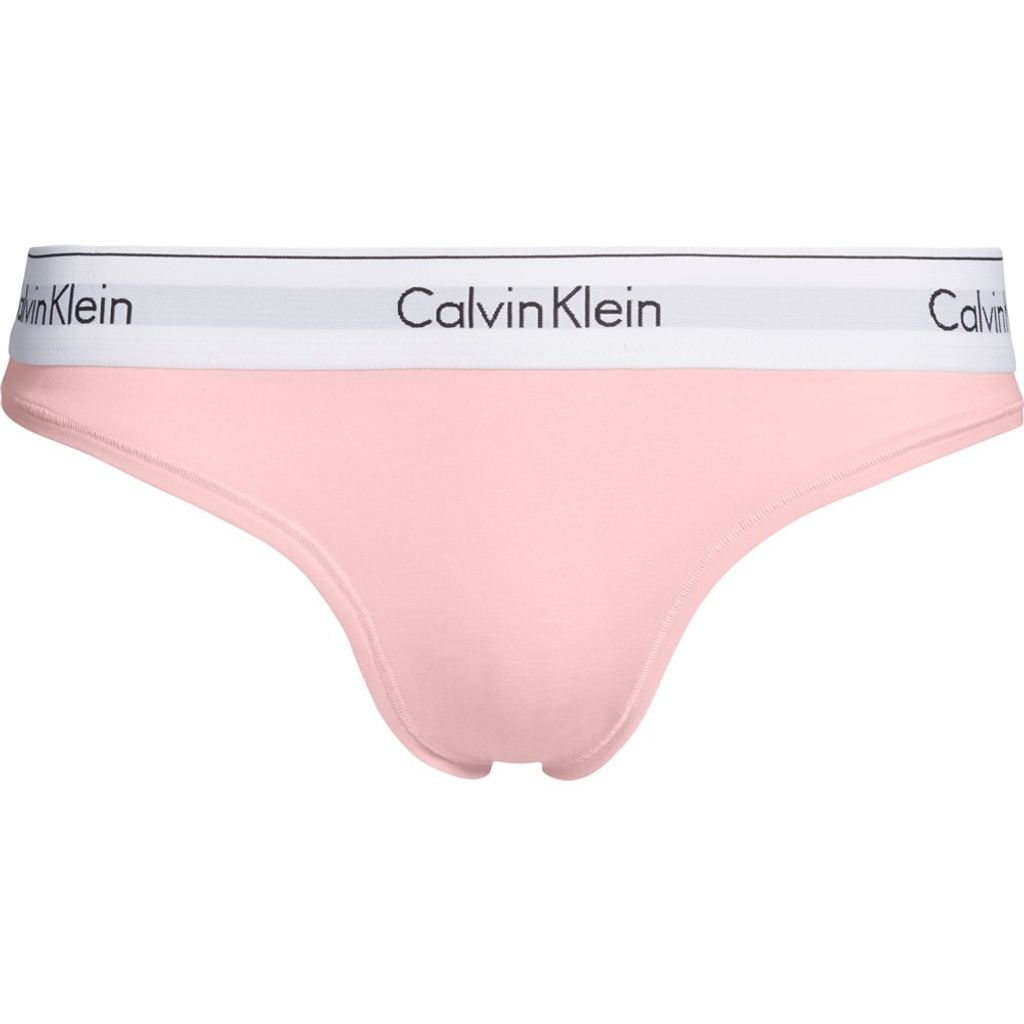Calvin Klein dames Modern Baumwolle string, licht roze