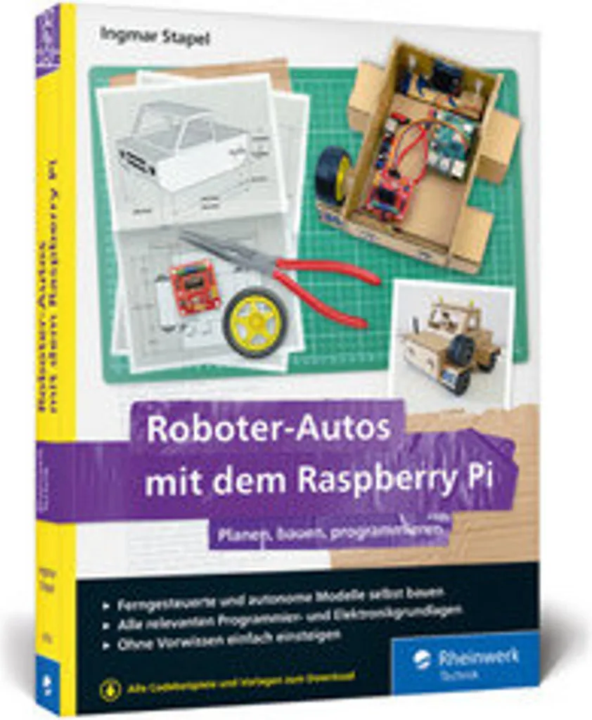 Robot programmable Raspberry Pi intelligent pour projets STEM et DIY