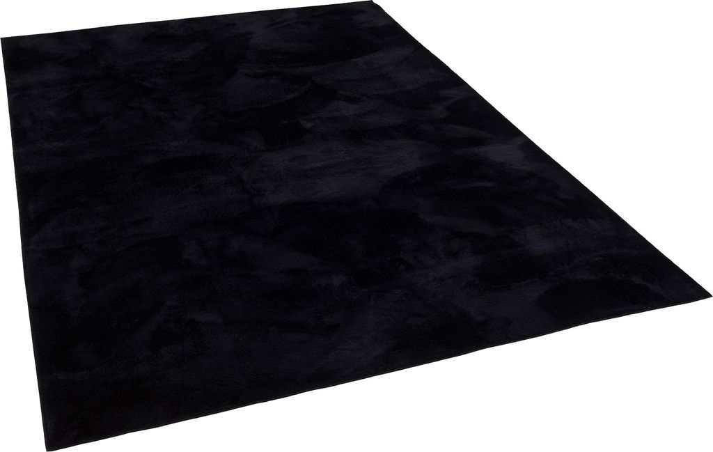 Luxus Super Soft Fellteppich Pearl Schwarz, Größe:160x230 Produktbild 