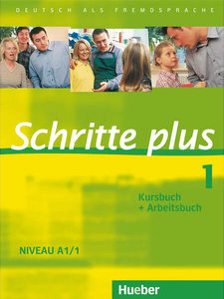 Schritte plus 1. Niveau A1/1. Kursbuch + Arbeitsbuch Produktbild 