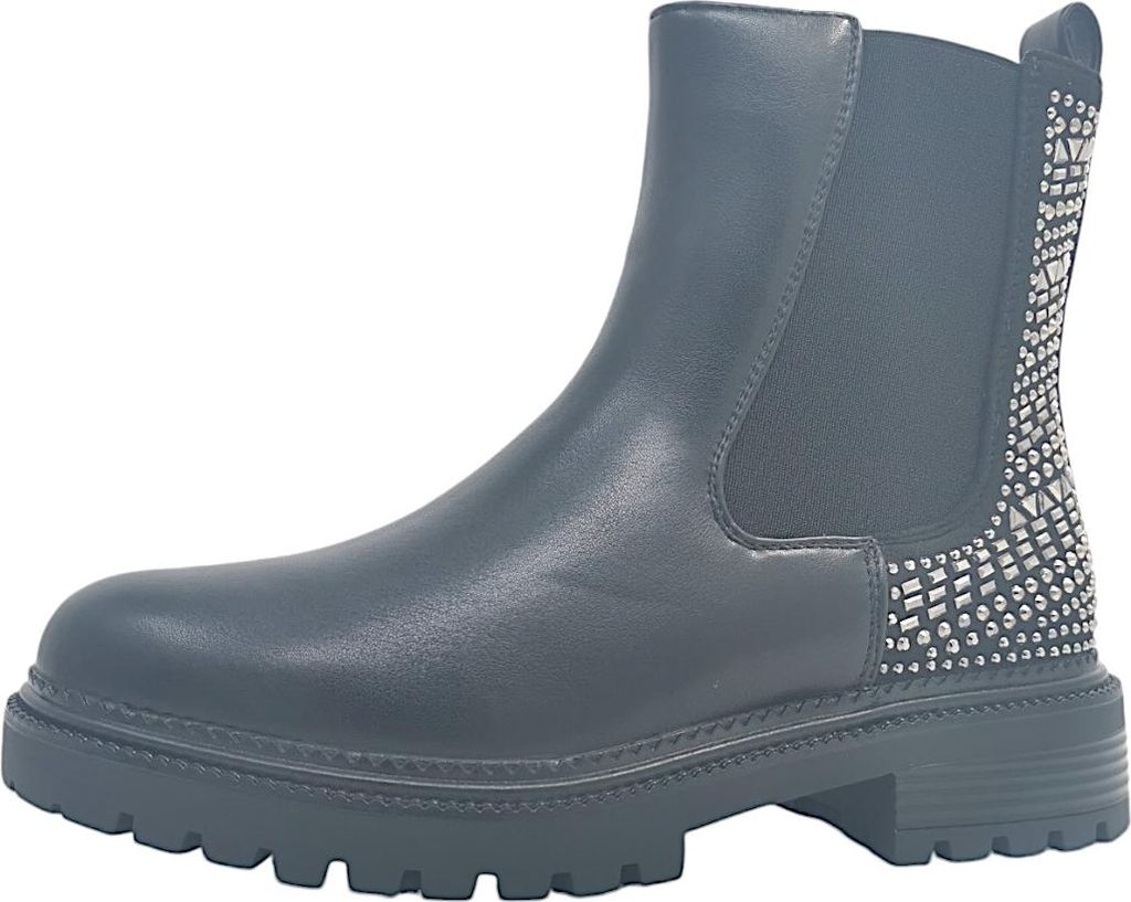 La Strada: Scarpe da donna, stivali, cerniera, neri, casual Immagine del prodotto 