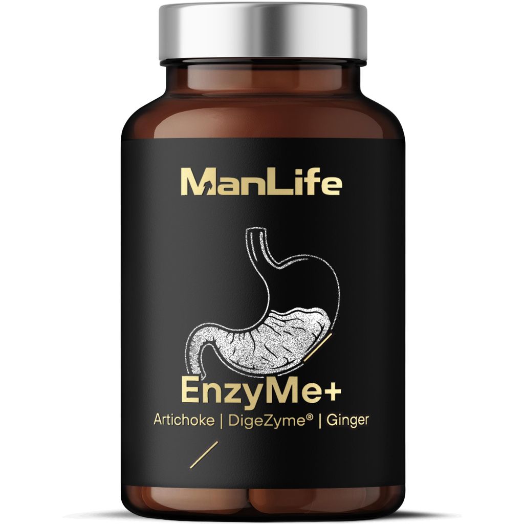 Verdauungsenzyme vegan mit DigeZyme - Artischocke und Ingwer - 90 Kapseln