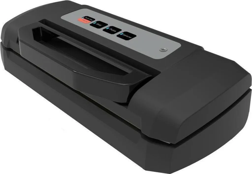 Reber 9718 N Macchina per Sottovuoto Professionale -800 mbar Nero