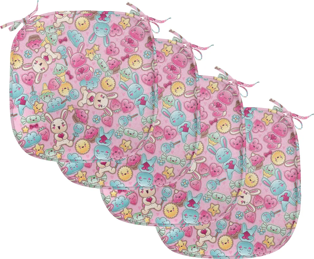Cuscini Sedie Antimacchia ABAKUHAUS 40x40 - Ideale per Case Vacanze