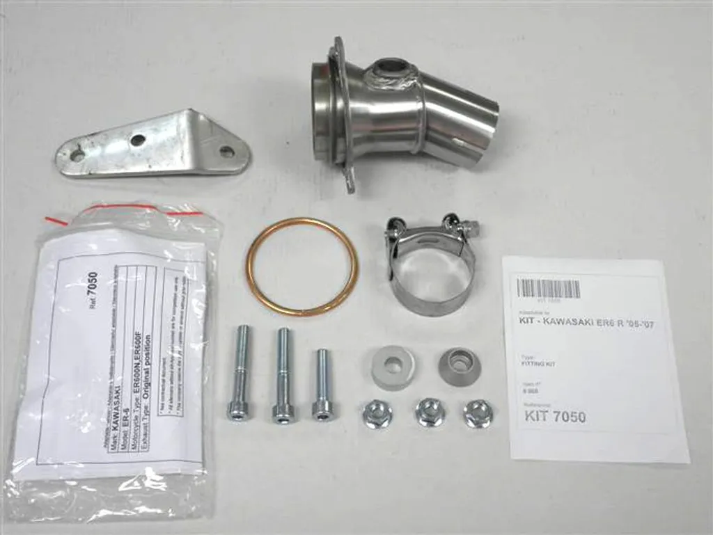 IXIL Tube d'adaptation ER-6 2005-2011 et Versys 650 2006-2014 Acier