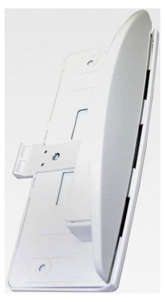 Türgriff mit Abdeckplatte für Kühlschrank und Gefrierschrank, weiß