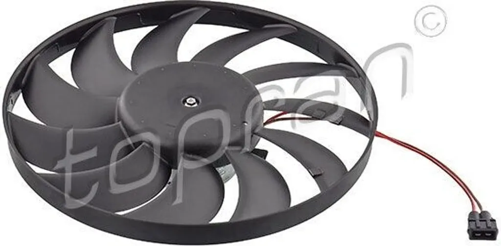Ventilateur de radiateur robuste 12V pour T4, remplace OE 7D0959455J