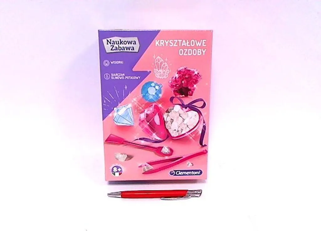 CLE Scientific Play Décorations en cristal 50070 - Coffret d'expériences