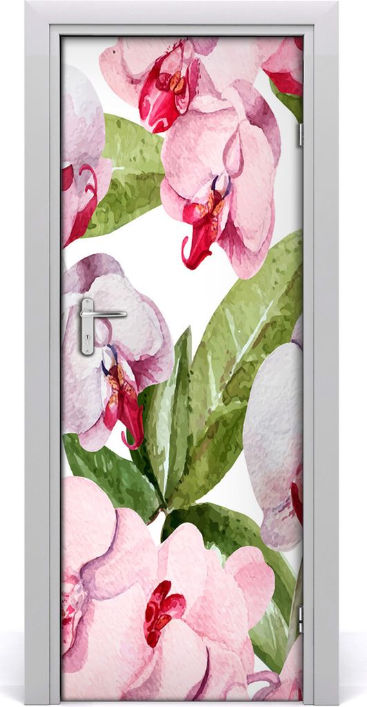 Tulup Türaufkleber 75x205 cm Dekorative Aufkleber Selbstklebend Wasserdichte Tapete Abnehmbar Schlafzimmer Wohnzimmer Wohnkultur - Furnier Klebsto...