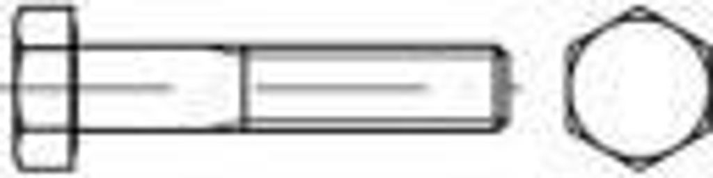 Toolcraft Sechskantschraube Schraube M39 150 Mm Außensechskant Din 931 Stahl