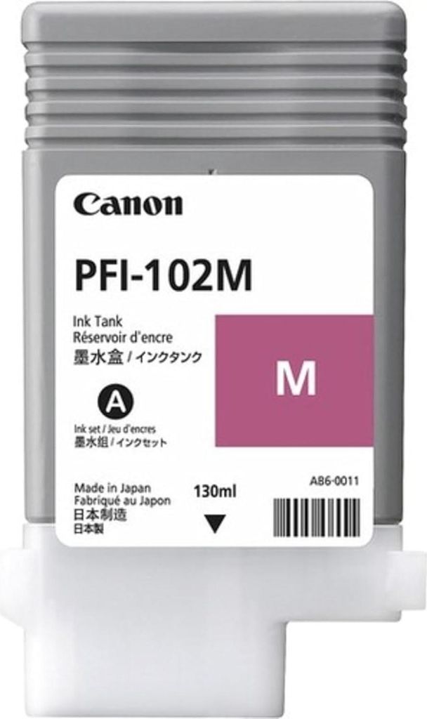 Canon LUCIA PFI-102 M - 130 ml - magenta - Réservoir Image du produit 