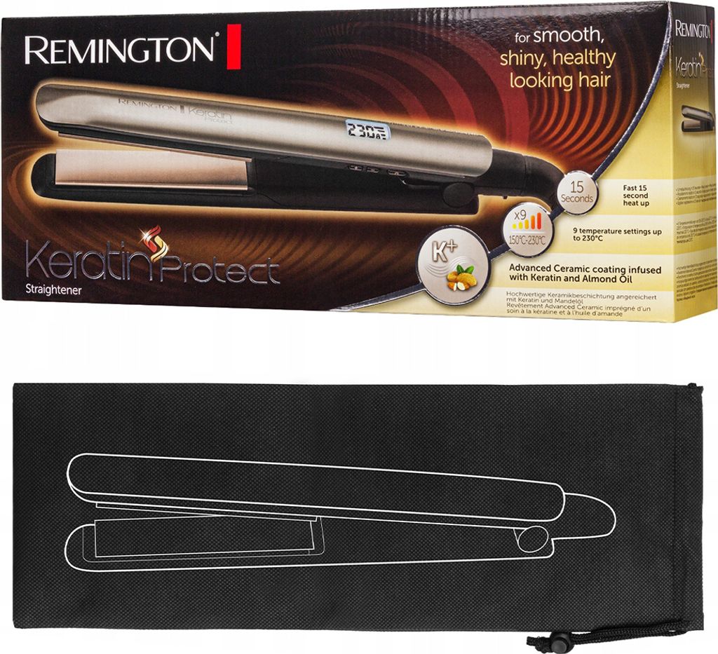Remington S8540 Haarglätter + Tasche Produktbild 