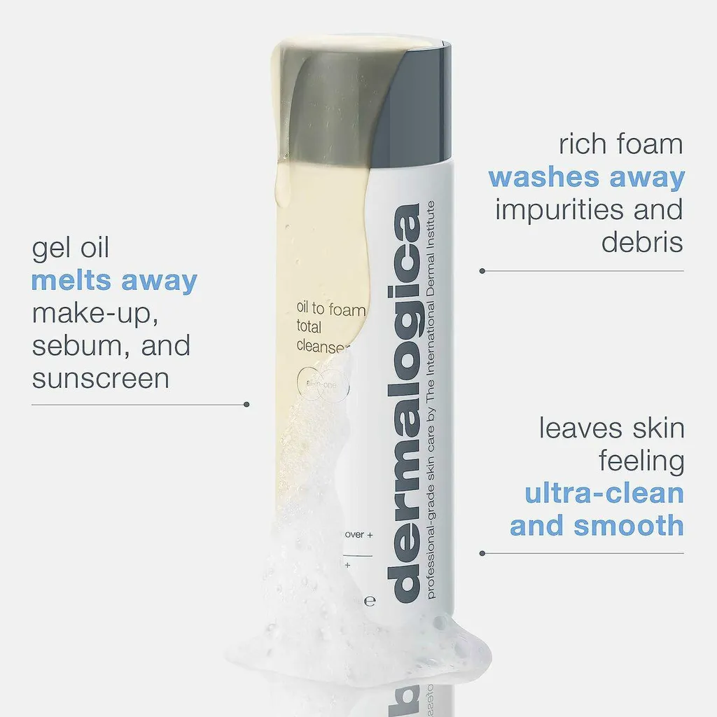Gel nettoyant visage Dermalogica routine quotidienne tous types de peau