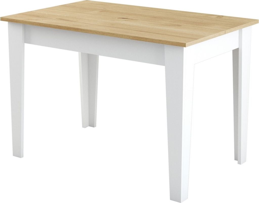 Skye Decor, Kiev 512 - White, Oak, Tische, Küchentische, Produktbild 