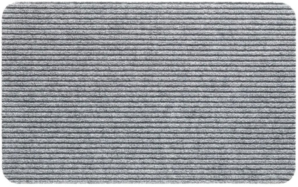 Nadelfilz Fussabtreter Hell-grau als 40x60 cm Türmatte Produktbild 