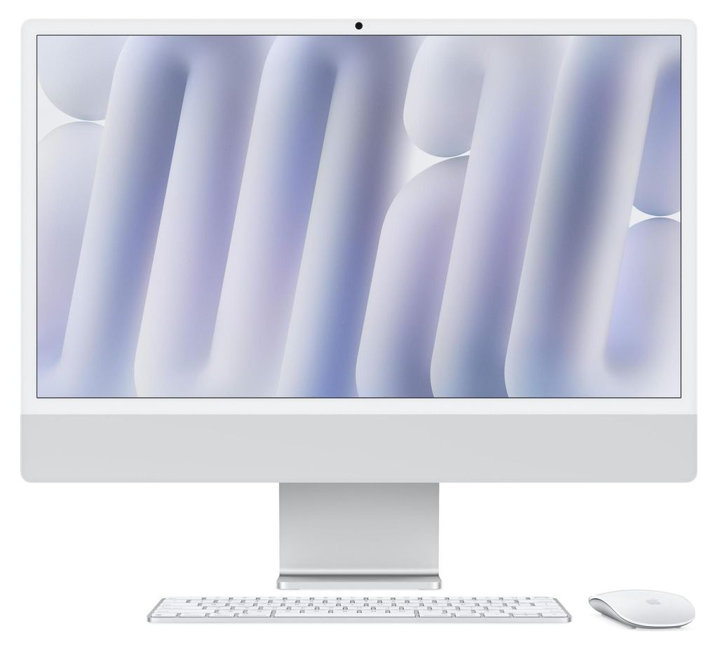 Apple iMac 4.5K 24" M4 1010-Core16GB256GBSSDSilber MacOS Produktbild 