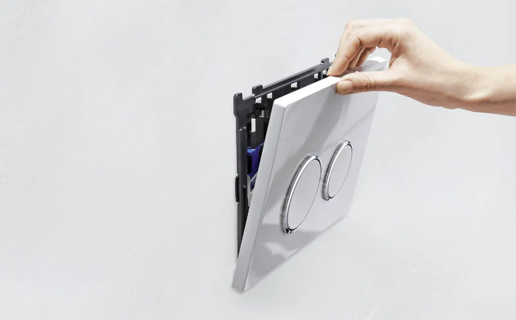 Goulotte Geberit pour cubes pour chasses d'eau encastrées Sigma