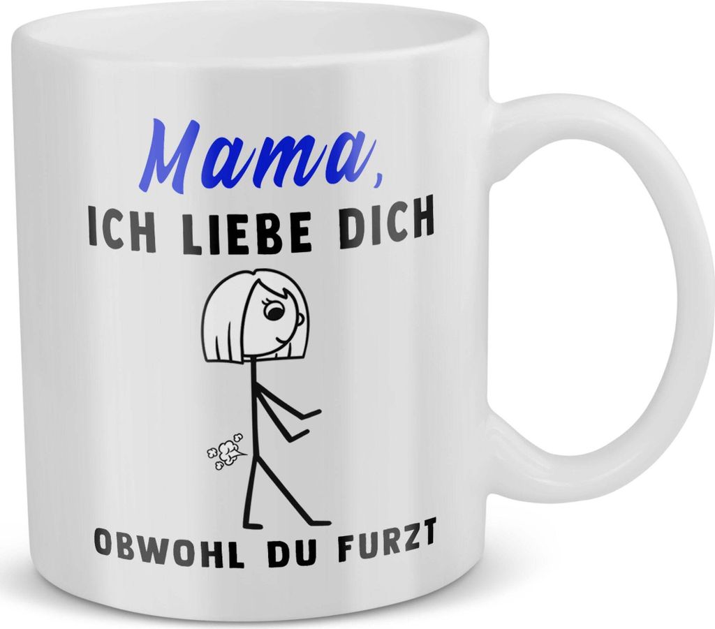 22Feels Mama Geschenk Muttertag Mutter Tasse Geburtstag Produktbild 