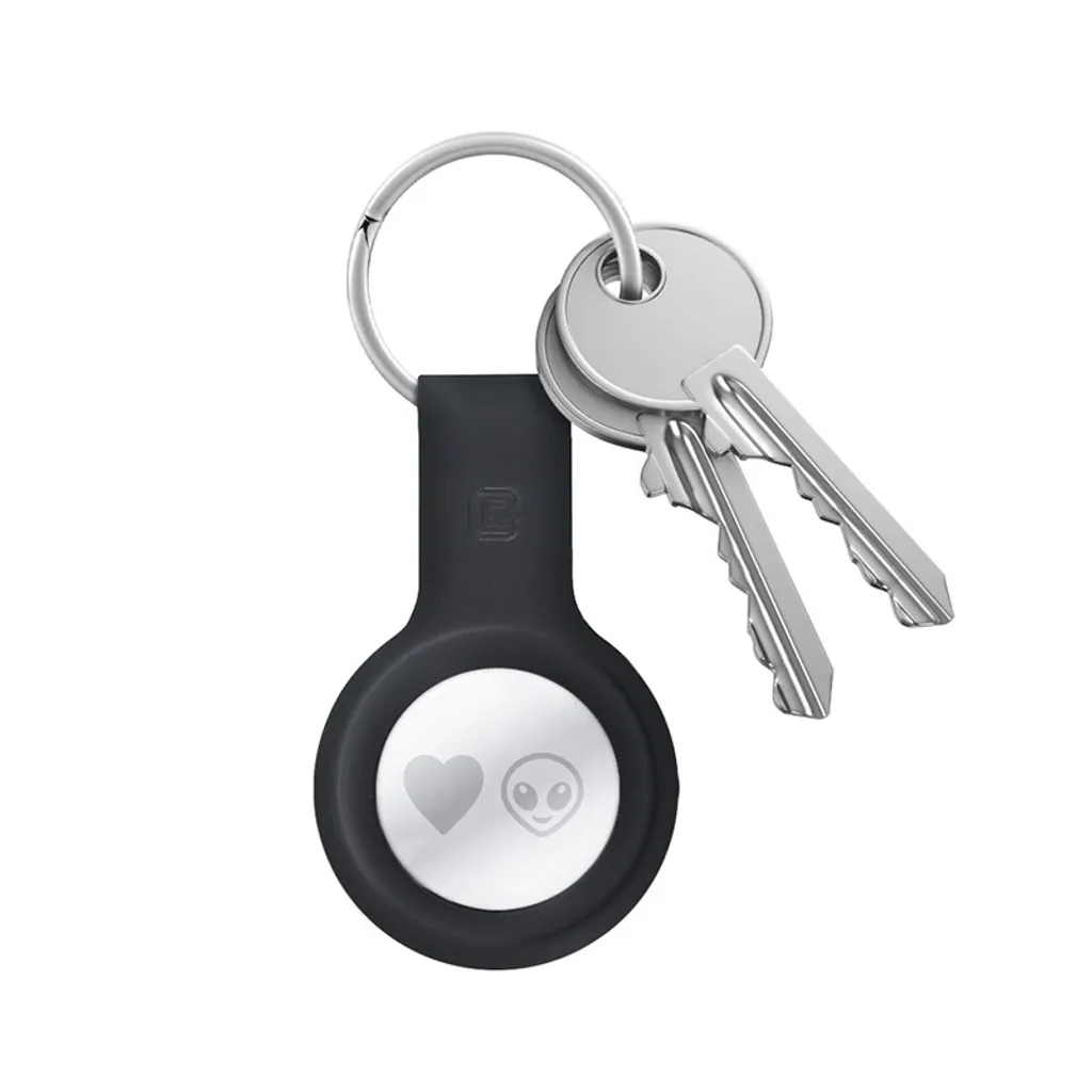 Custodia Protettiva Crong AirTag: Eleganza in Silicone e Alluminio