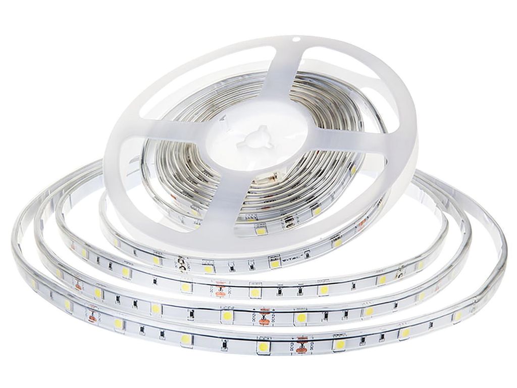 V-TAC LED-Leuchtstreifen - 5050 30 - IP65 - 6000K - 5er-Paket