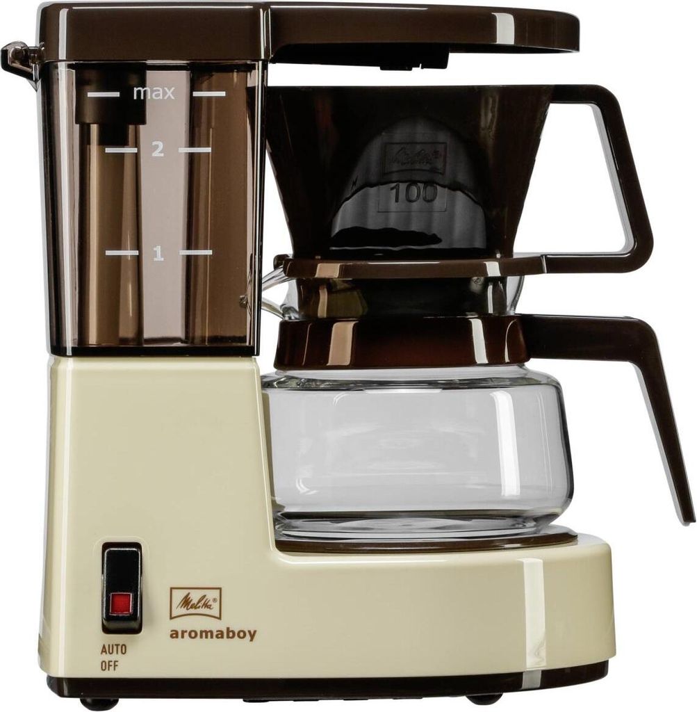 EDESIA ESPRESS Kaffeefiltertüten Größe 100 – Ungebleicht, 160 Stück, Für Melitta Aromaboy & ähnliche Maschinen