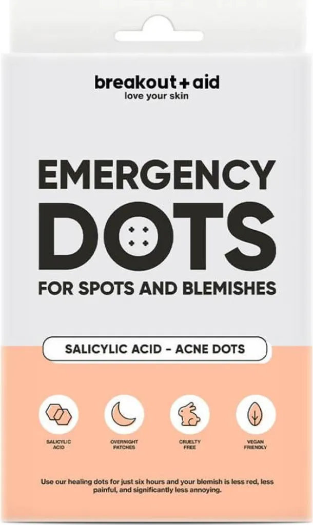 Breakout+aid Emergency Dots 48 pcs : Patchs Anti-Imperfections Invisibles