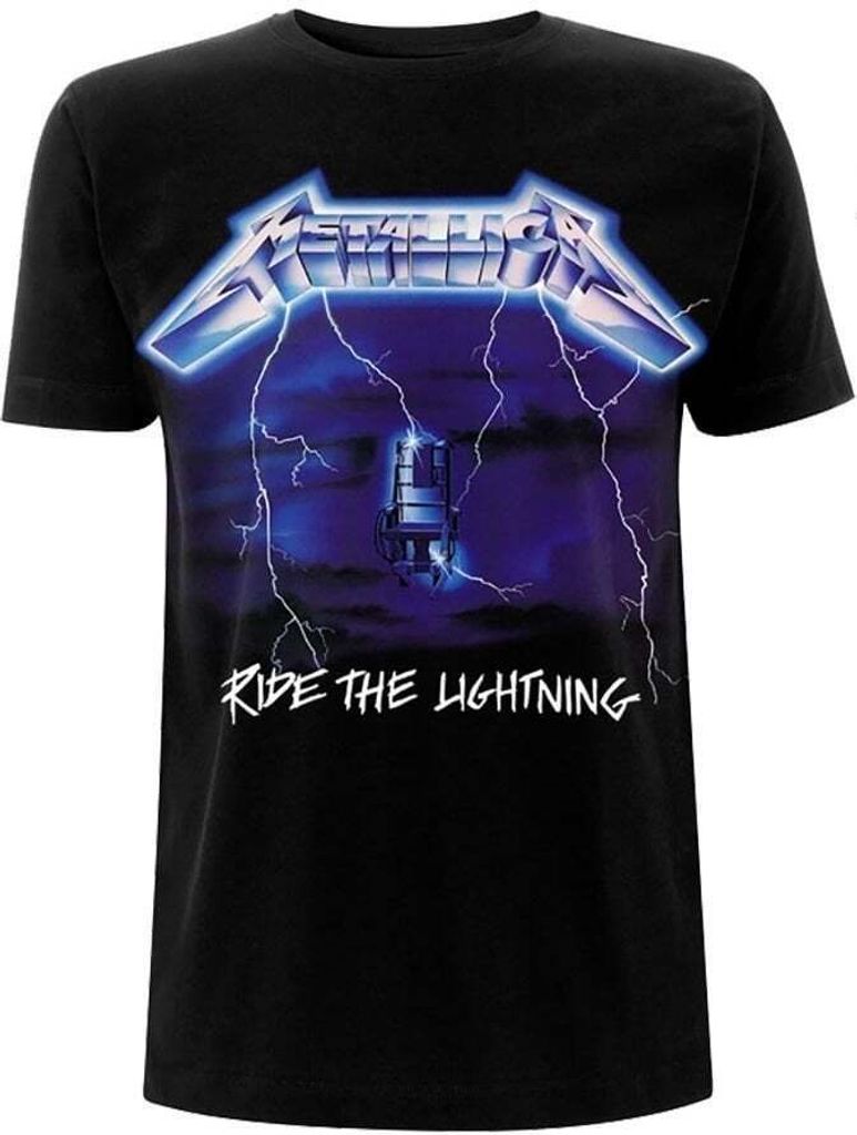 T-shirt noir 2XL Metallica Ride The Lightning Tracks Image du produit 
