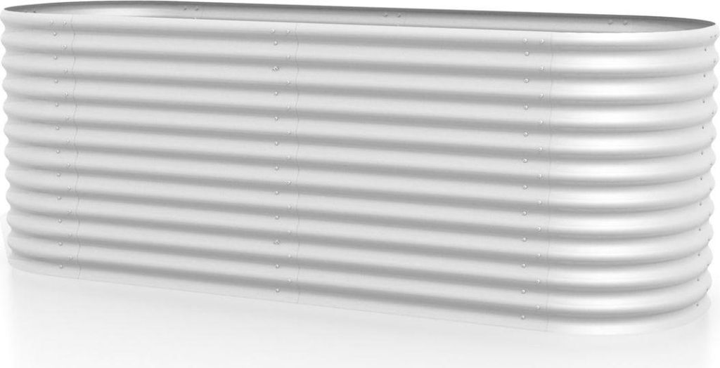 Vitavia Hochbeet "Vita BASIC L" aluminium blank 242 x 82 x 86 cm (L x B x H)