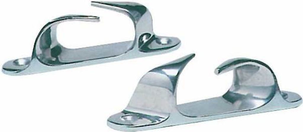 Lippklampe AISI316 115 mm , 1 Paar