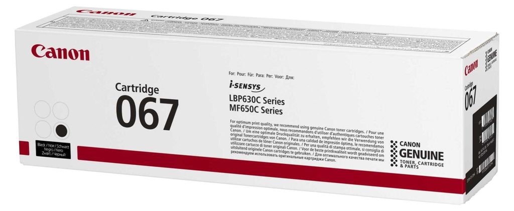 Cartuccia toner Canon 067 BK nero Immagine del prodotto 